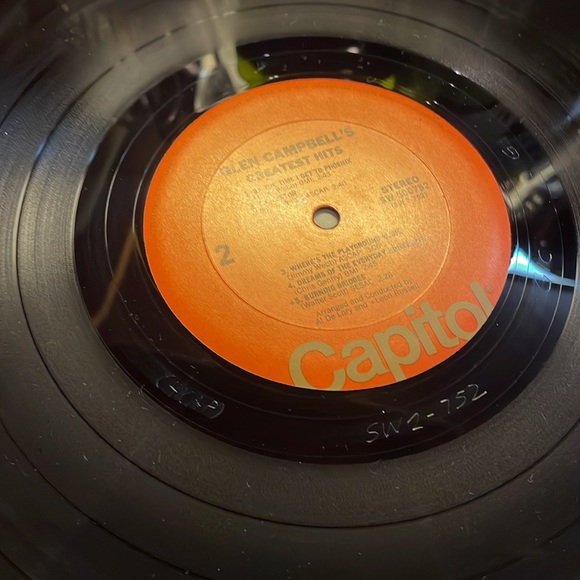 Glen Campbell‘s greatest hits LP final record album Vintage 1970s country 33 rpm - Picture 8 of 8